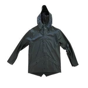 Rains Black XS Raincoat